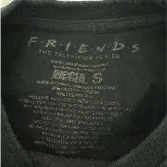 Friends Cropped Holiday Sweatshirt Friends TV Show 90’s Ugly Christmas Sweater - Picture 4 of 7